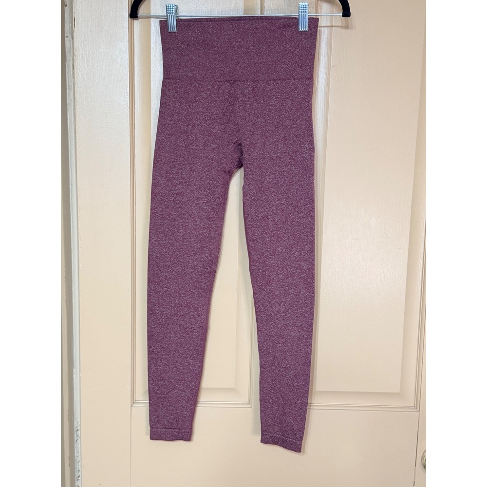 Paragon Fitwear High Waisted Seamless Leggings Heathered Plum Purple Marl Small